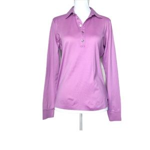 Polo Ralph Lauren Golf Lavender Tailor Fit Top Med